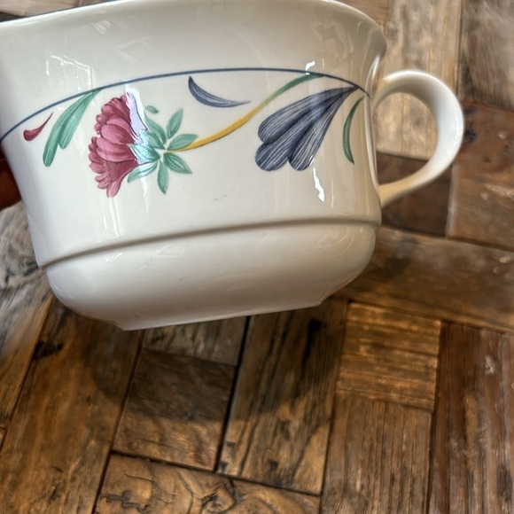 Lenox Poppies On Blue Vintage Sauce Gravy Boat - Picture 6 of 7